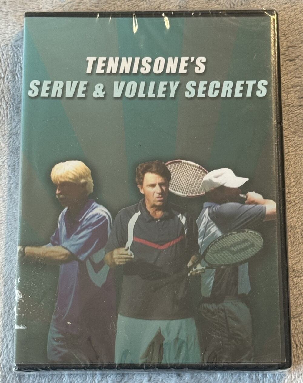 New Tennisone’s Serve & Volley Secrets (2-Disc DVD Set, 2011) Tennis NIB NIP